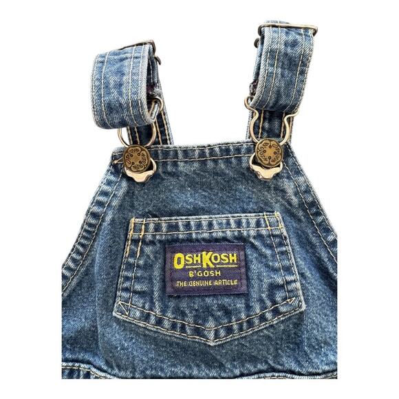 Vintage 90’s OshKosh B’Gosh Short Overalls - Picture 3 of 6